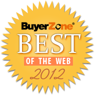 Best of BuyerZone Business Technology Blogs of 2012 Recipient