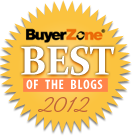 Best of BuyerZone Best Blogs and Sites of 2012 Recipient