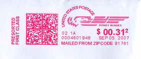 Postage Meter Mark