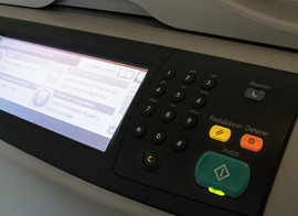 Digital Copiers Control Panel