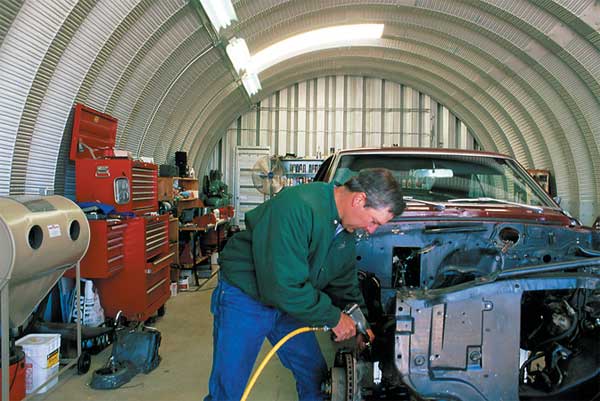 workshop steel building