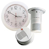 clock and smoke detectors with hidden security cameras